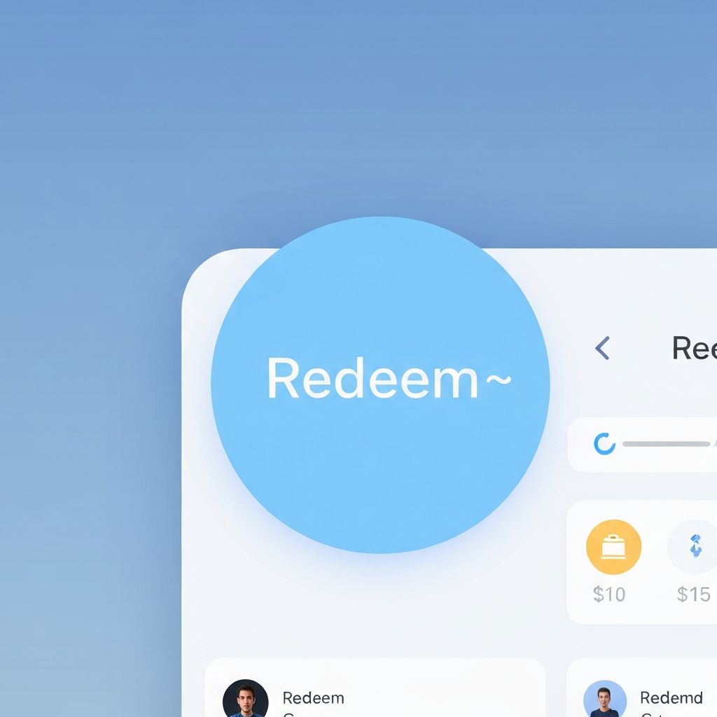 Redeem button screenshot